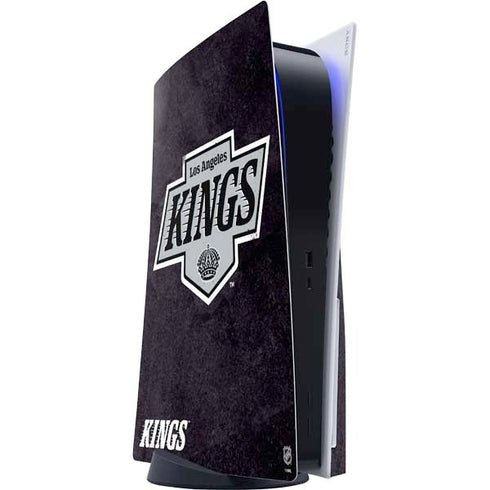 NHL Los Angeles Kings Distressed PS5 Console Skin